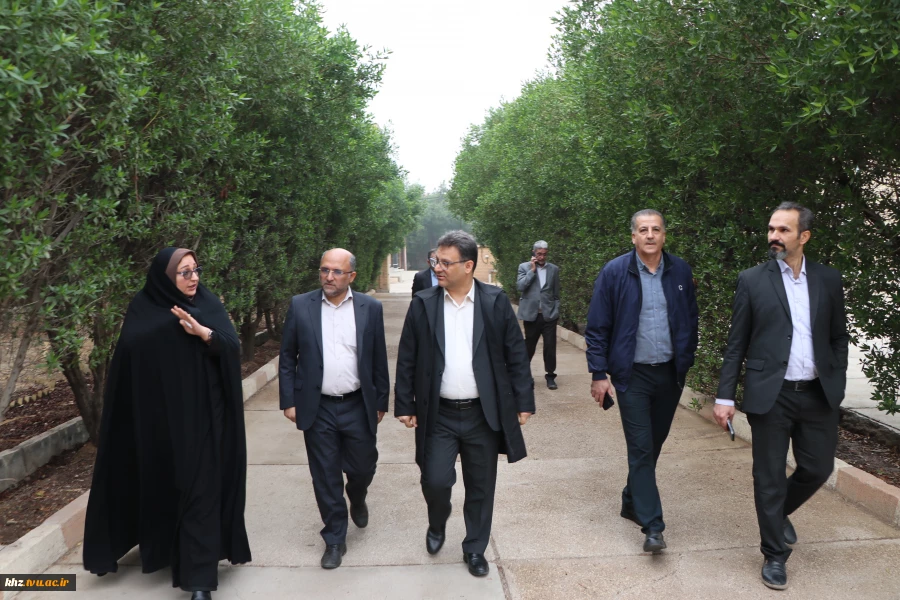 بازدید مدیر کل امور اداری دانشگاه ملی مهارت و هیأت همراه از مراکز دانشگاه ملی مهارت استان خوزستان 7
