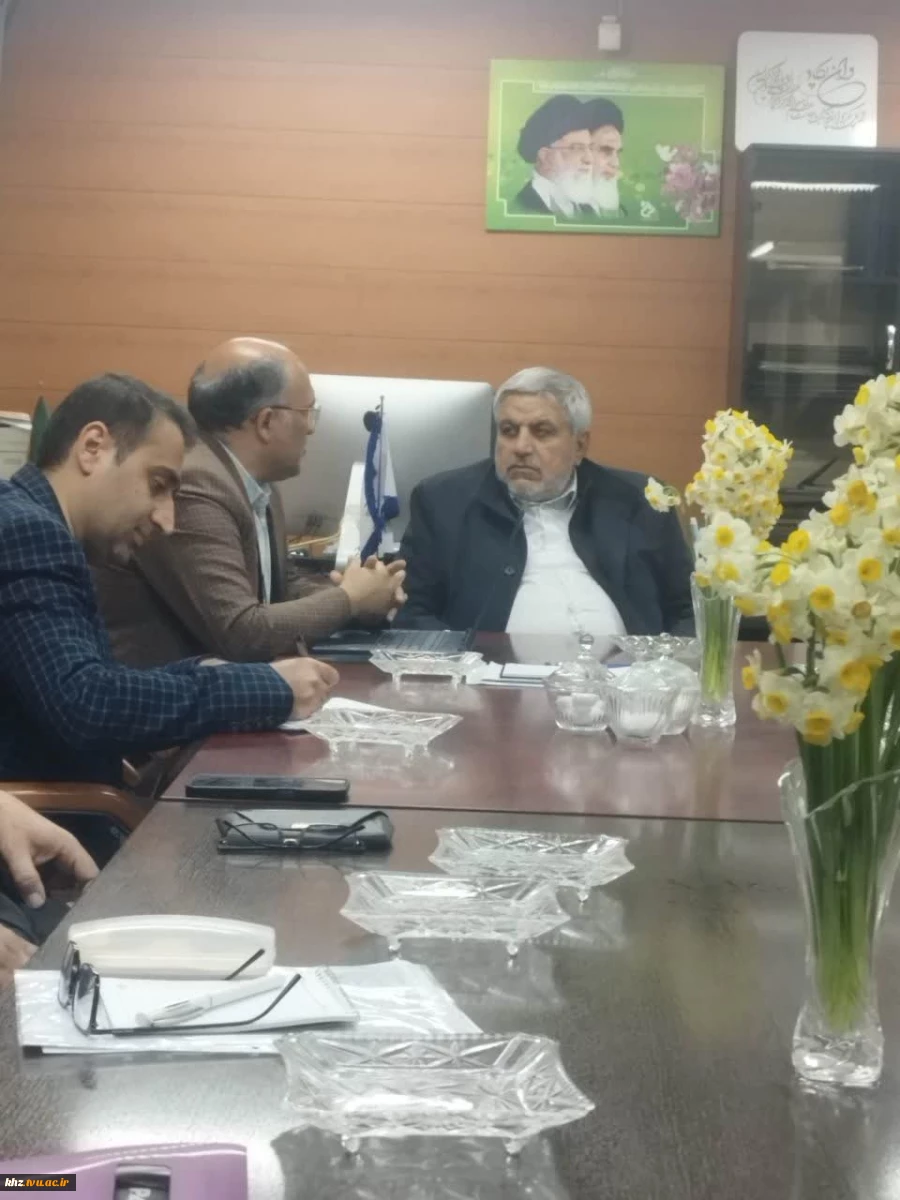 بازدید  جناب آقای مظلومی نماینده مردم شریف بهبهان و آغاجاری در مجلس شورای اسلامی، از دانشگاه ملی مهارت استان خوزستان 4