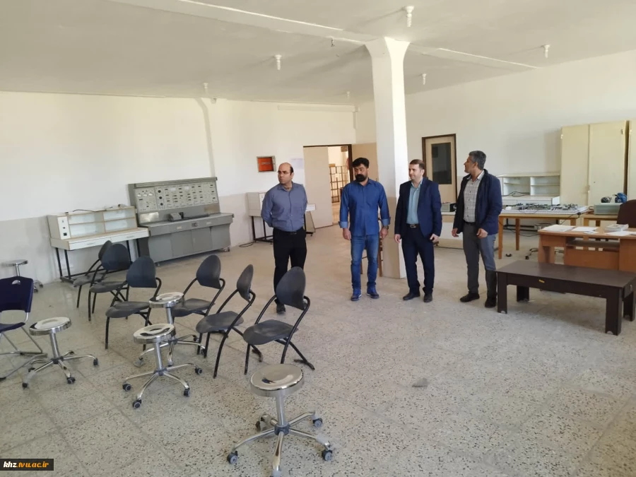 بازدید هیأت اعزامی دانشگاه ملی مهارت استان خوزستان از دانشگاه صنعتی خاتم‌الانبیا(ص) و هنرستان‌های شهرستان بهبهان 4
