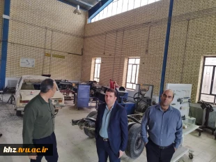 بازدید هیأت اعزامی دانشگاه ملی مهارت استان خوزستان از دانشگاه صنعتی خاتم‌الانبیا(ص) و هنرستان‌های شهرستان بهبهان 8