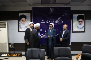 آغاز به کار رسمی نهاد نمایندگی مقام معظم رهبری در دانشگاه ملی مهارت خوزستان 6