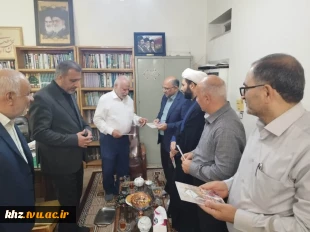 دیدار دکتر معتقد، رئیس دانشگاه ملی مهارت استان خوزستان با حاج آقا بلادیان، رئیس ستاد اقامه نماز استان خوزستان 4