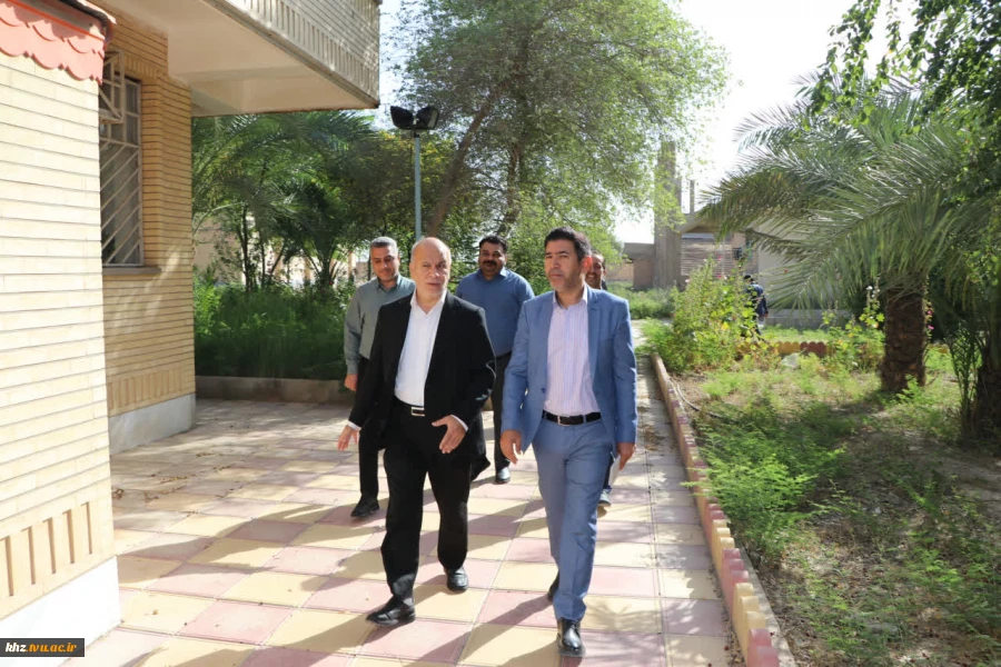 بازدید مدیرعامل کارخانه لوله‌سازی فارسیت اهواز از دانشگاه ملی مهارت استان خوزستان 2