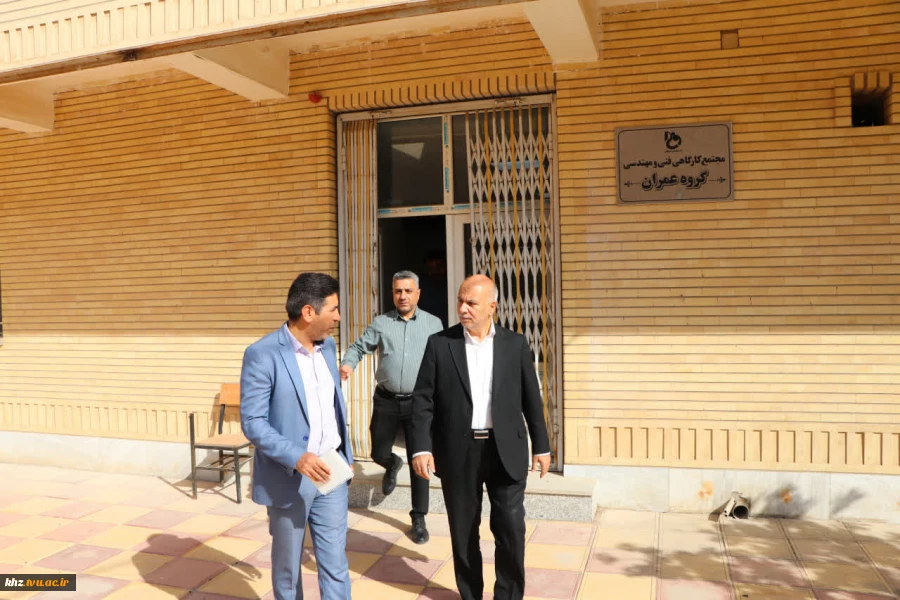 بازدید مدیرعامل کارخانه لوله‌سازی فارسیت اهواز از دانشگاه ملی مهارت استان خوزستان 4
