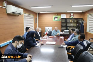 بازدید مدیرعامل کارخانه لوله‌سازی فارسیت اهواز از دانشگاه ملی مهارت استان خوزستان 5