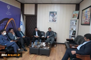 دیدار جداگانه رئیس دانشگاه ملی مهارت استان خوزستان با فرماندار اهواز و معاون سیاسیـاجتماعی استانداری خوزستان  3