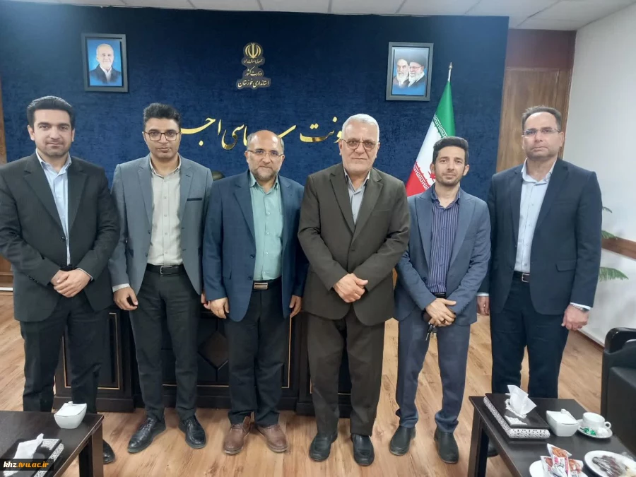 دیدار جداگانه رئیس دانشگاه ملی مهارت استان خوزستان با فرماندار اهواز و معاون سیاسیـاجتماعی استانداری خوزستان  4