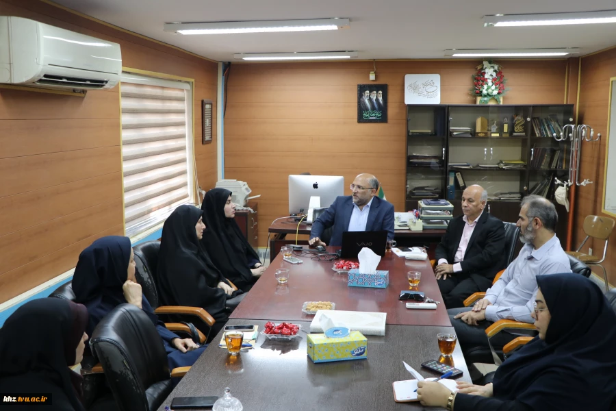بازدید مدیرکل سیاسی استانداری خوزستان و هیأت همراه از آموزشکده‌های پسران و دختران اهواز 3