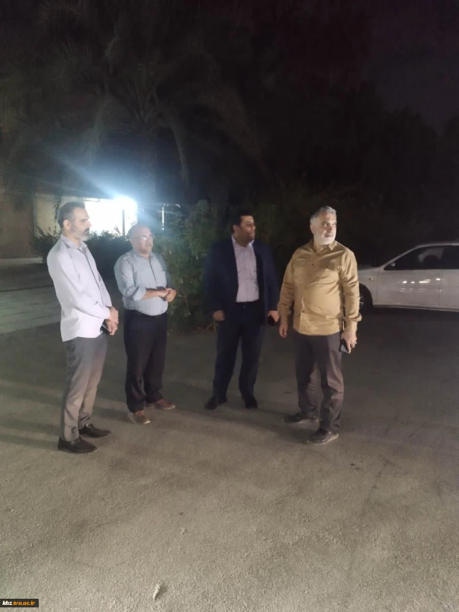بازدید مدیر کل سیاسی استاندار و فرماندار شهرستان اهواز به همراه مدیران شهری از دانشگاه ملی مهارت واحد استانی خوزستان 2