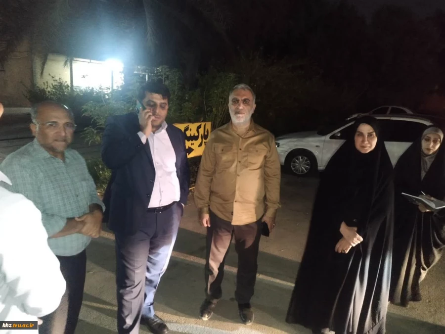 بازدید مدیر کل سیاسی استاندار و فرماندار شهرستان اهواز به همراه مدیران شهری از دانشگاه ملی مهارت واحد استانی خوزستان 3